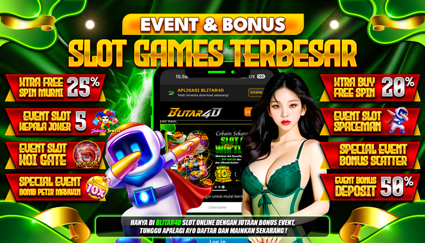 BLITAR4D: Link Slot Gacor Demo Online Gampang Maxwin Server Luar